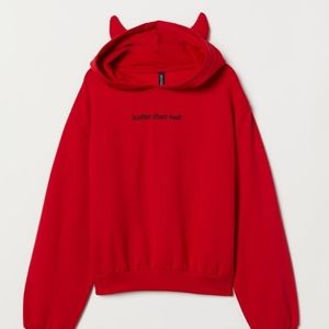 H&M Red Devil Hoodie